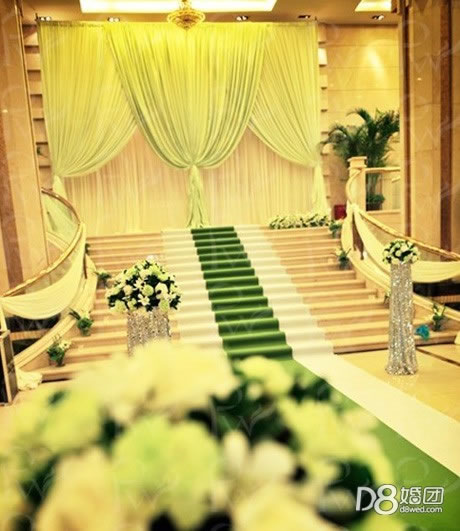 绿色系列婚礼布置