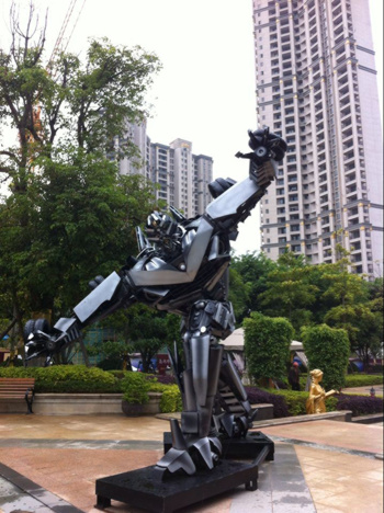 巨型变形金刚展览