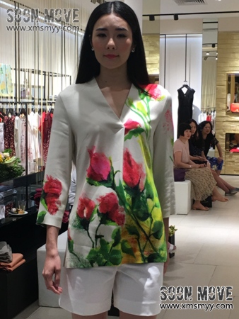 ESCADA新品绽放，时尚美模展示靓丽服饰 (11)